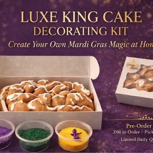 DIY King Cake Kit Set (4)🎭👑